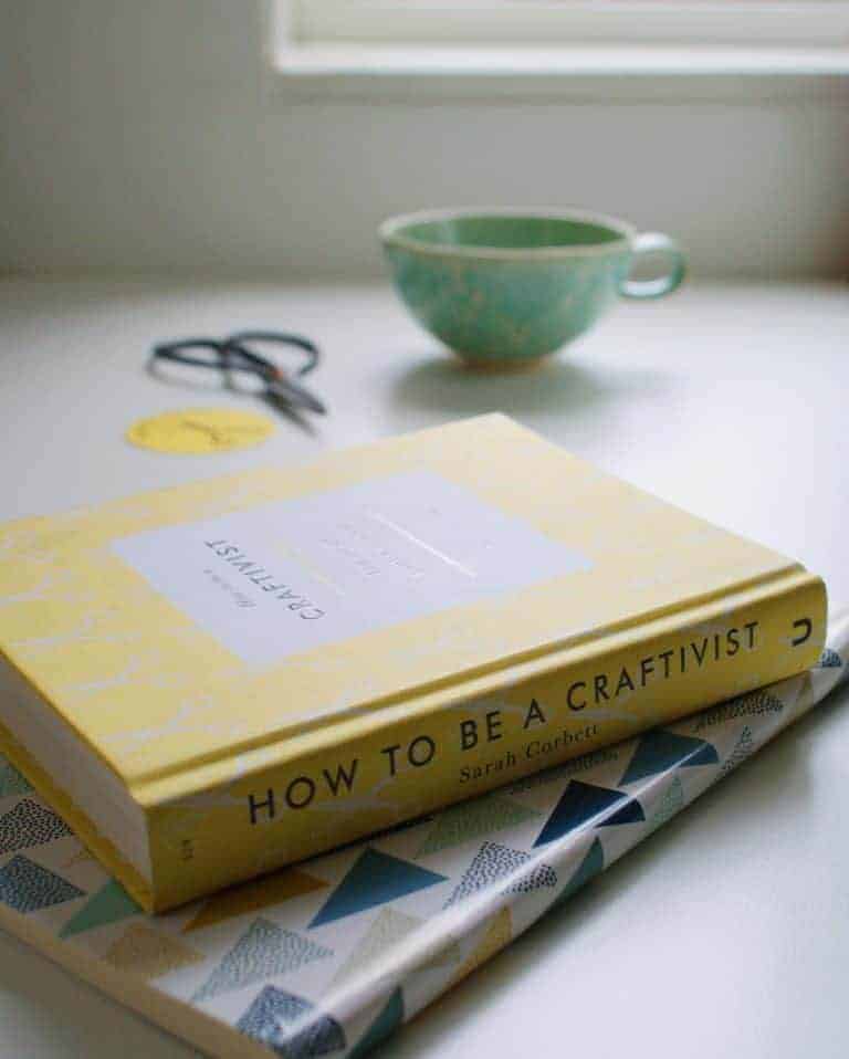 how to be a craftivist book by sarah corbett