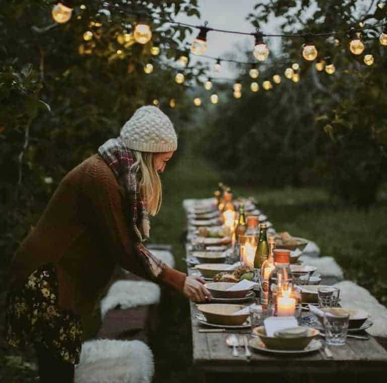 creative countryside gatherings candlelight