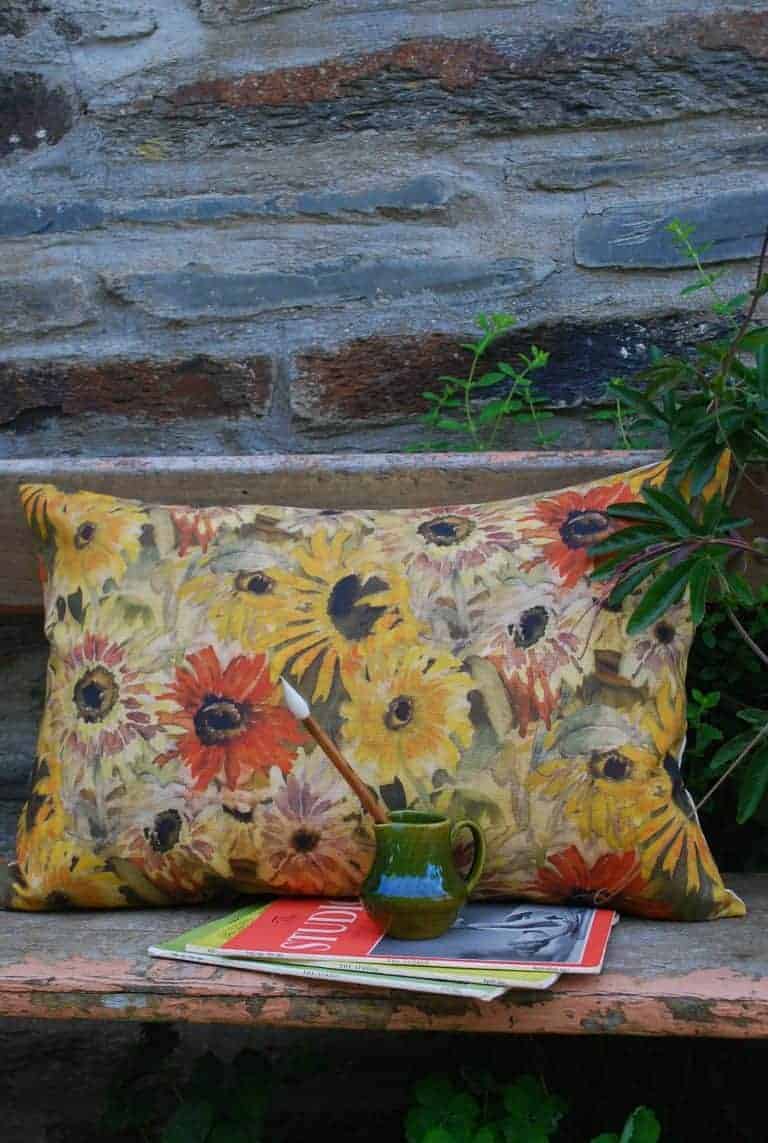 love this Wild Garden faded floral fabric design by Hilary Lowe for her own welsh interiors label Damson & Slate. Click through for more faded floral ideas you'll lvoe