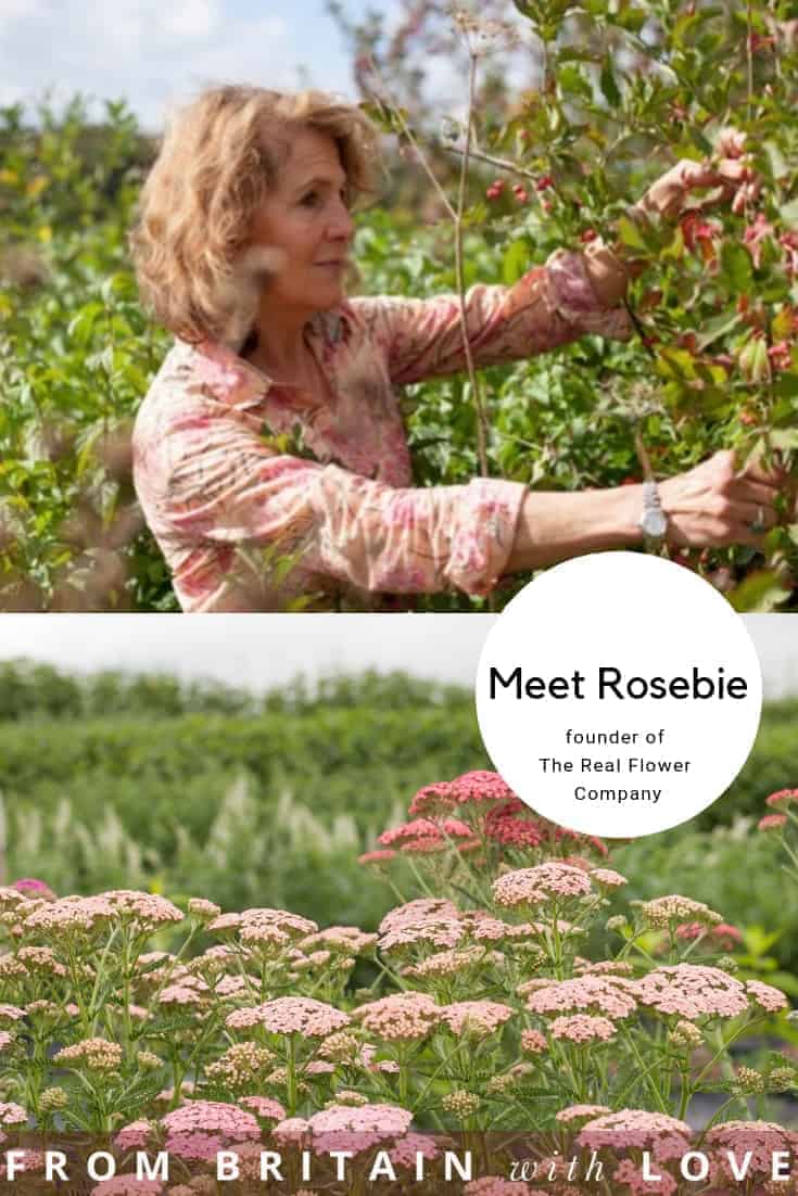 meet rosebie morton, founder of the real flower company, who shares the story behind her business as well as her inspirations and tips for finding creativity