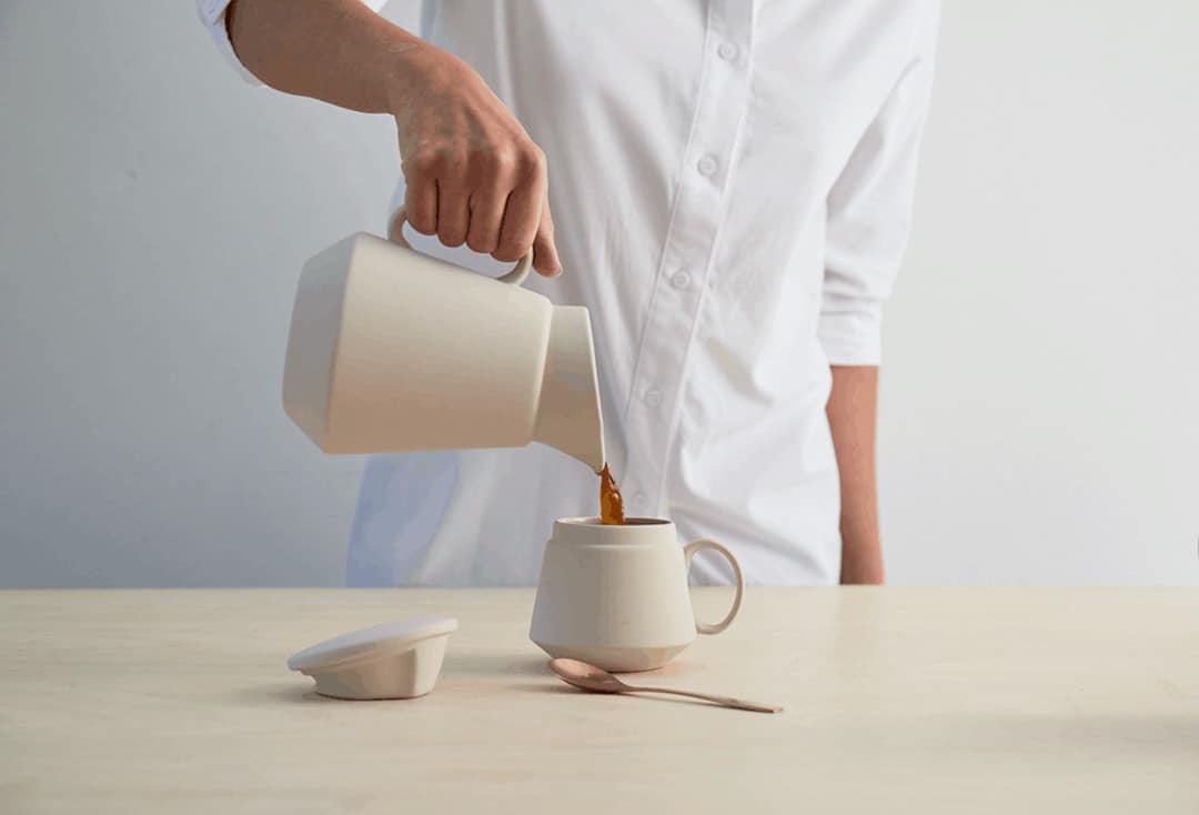love this Hend Krichen ceramic coffee pot - one of the wonderful local loves shared by Clem Balfour, founder of The Yoga Brunch Club. Click through to discover more of Clem's simple pleasures and inspirations 