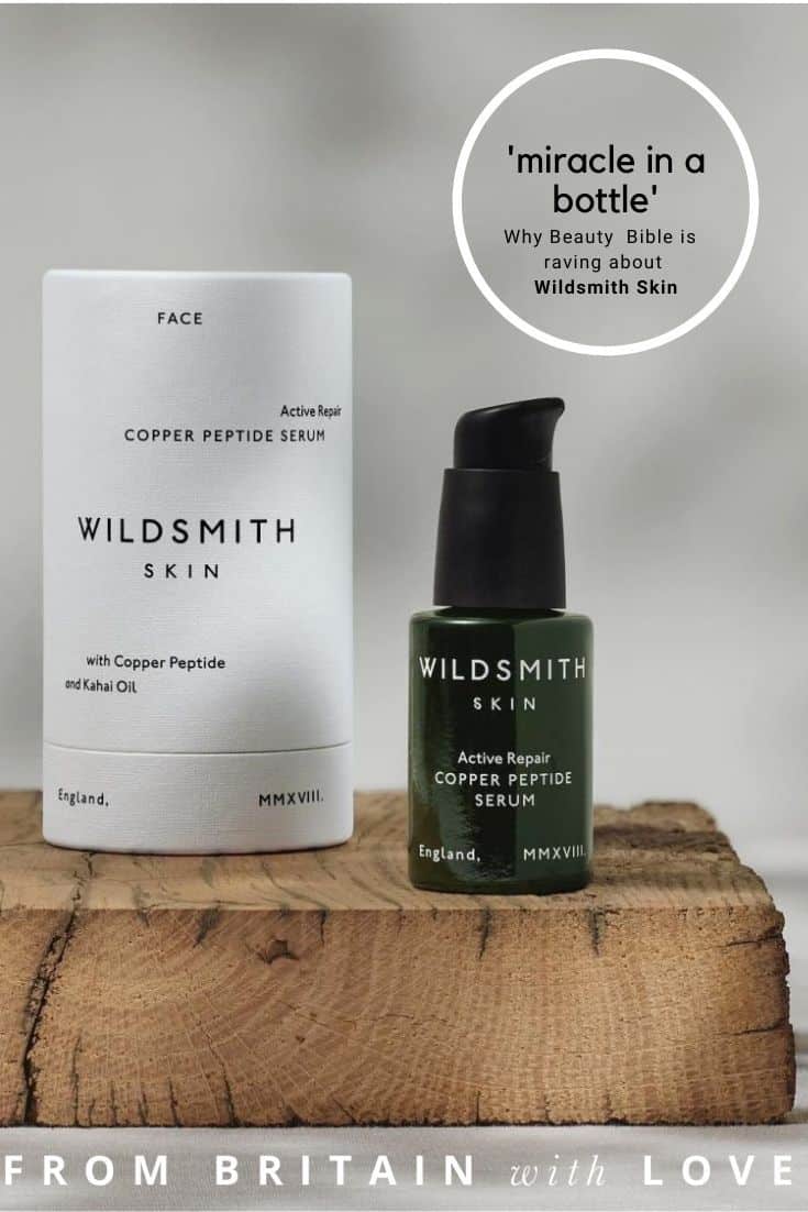 wildsmith skin luxury natural botanical clinically proven skincare loved by beauty bible and described as a 'miracle in a bottle' - discover face creams, cleansing balms, serums, facial oils and hand wash and lotion all made with care for the environment in England and clinically proven to give your skin a boost and help you look your best #wildsmith #skincare #natural #beautybible #ethical #sustainable #madeinengland