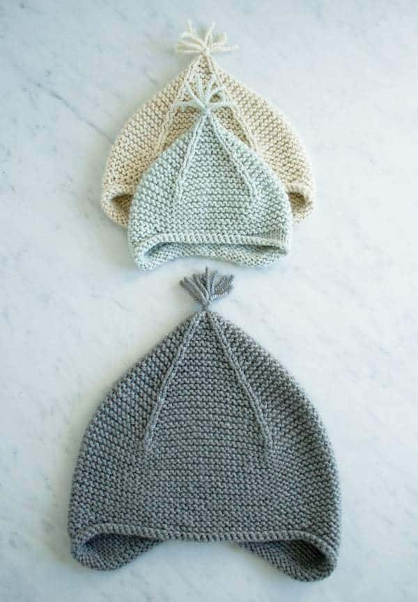 pixie hat free knitting pattern for babies #pattern #knitting #free #babies #pixiehat