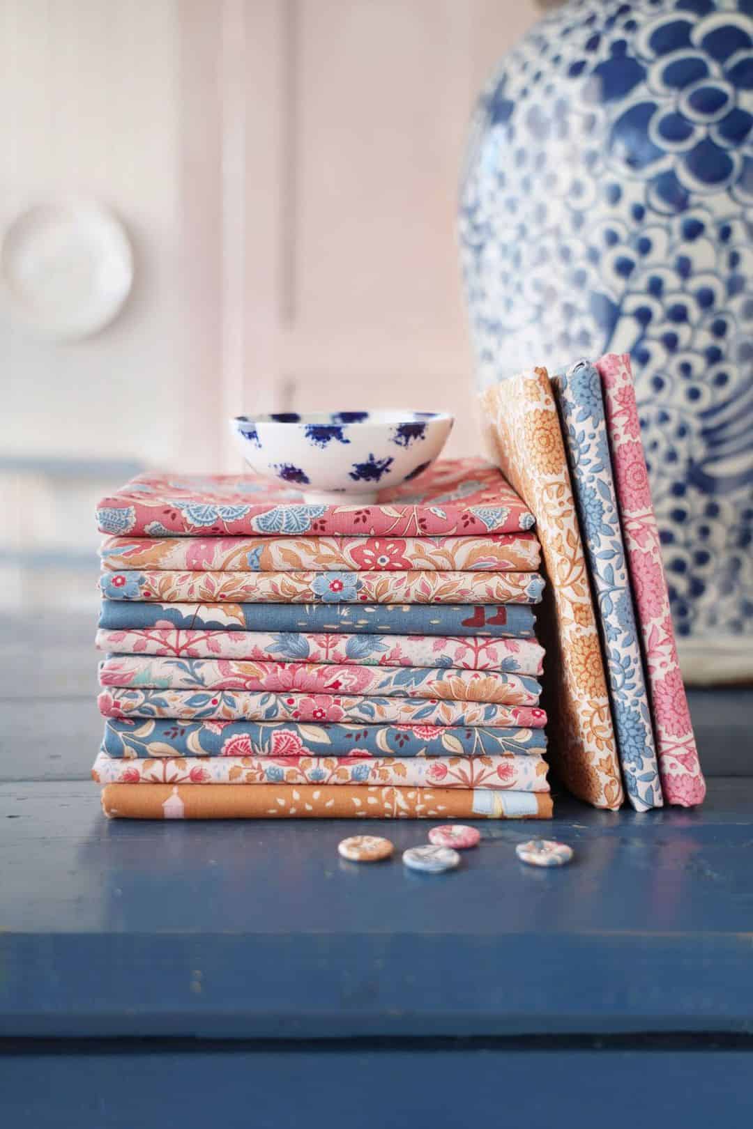 tilda fabrics windy days new collection of designs for autumn 2021 - just one of the beautiful collection of materials by Tilda that we love and have shared all the links you need to buy them and get sewing! #tilda #fabrics #windydays #tildafabrics