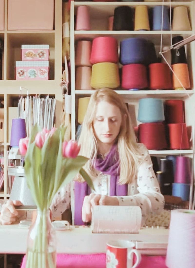 suzie lee knitwear - meet founder Suzie who shares one or two of her inspirations and simple pleasures