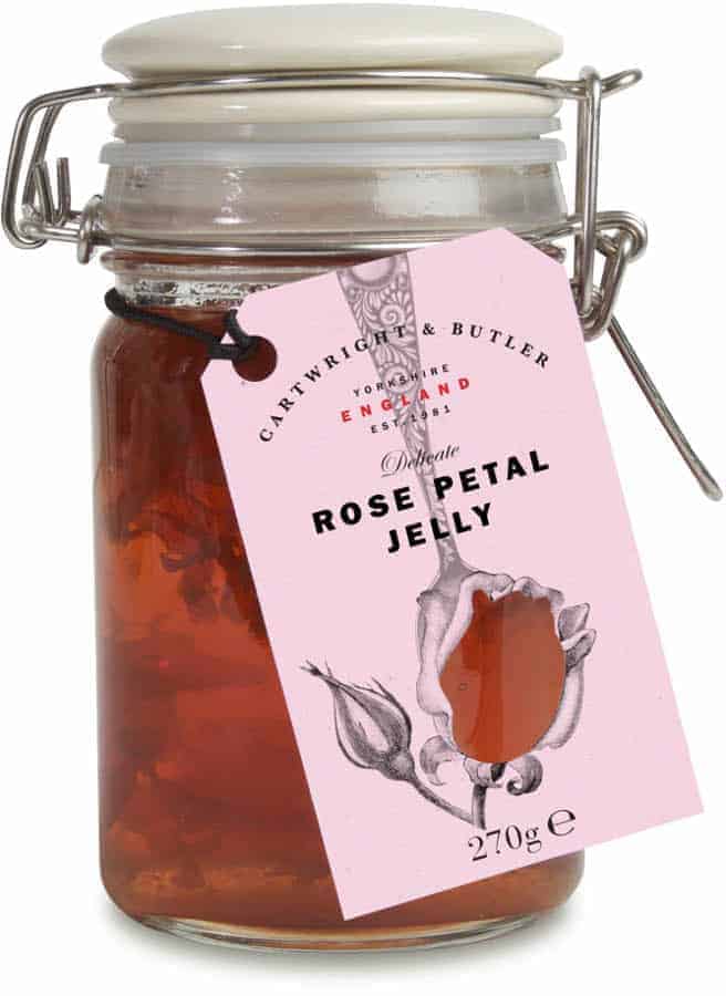 rose petal jelly jam cartwright and butler where to buy and artisan made with fresh rose petals and palm oil free