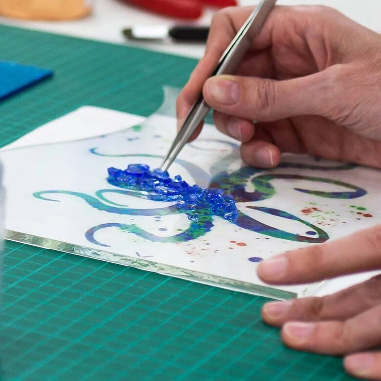jo downs glass fusing workshop