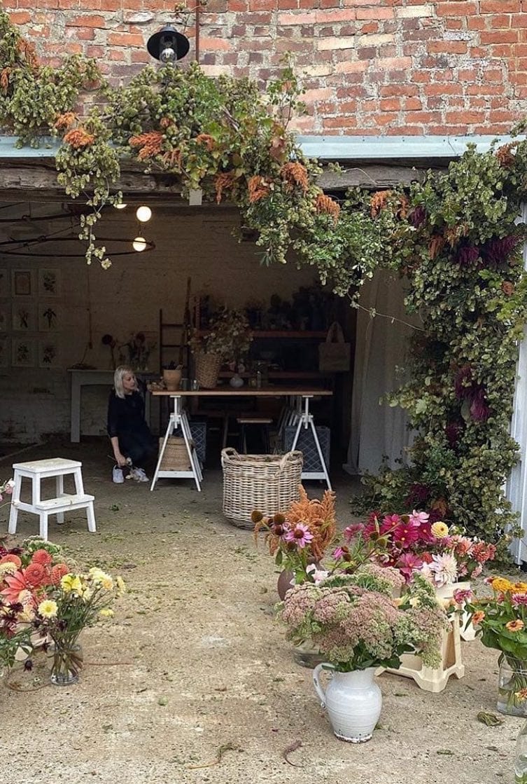 floribunda rose florists studio in hampshire