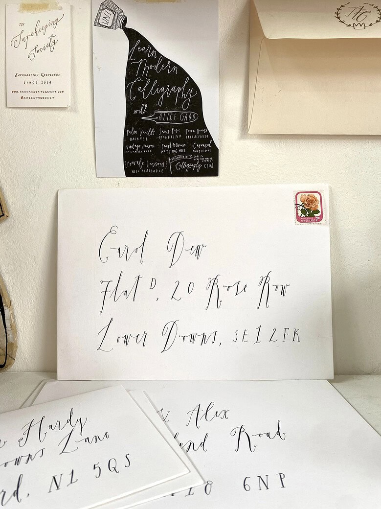 alice gabb calligraphy