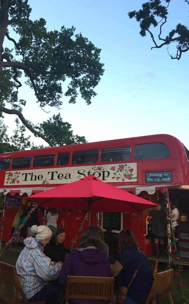 wilderness festival tea bus