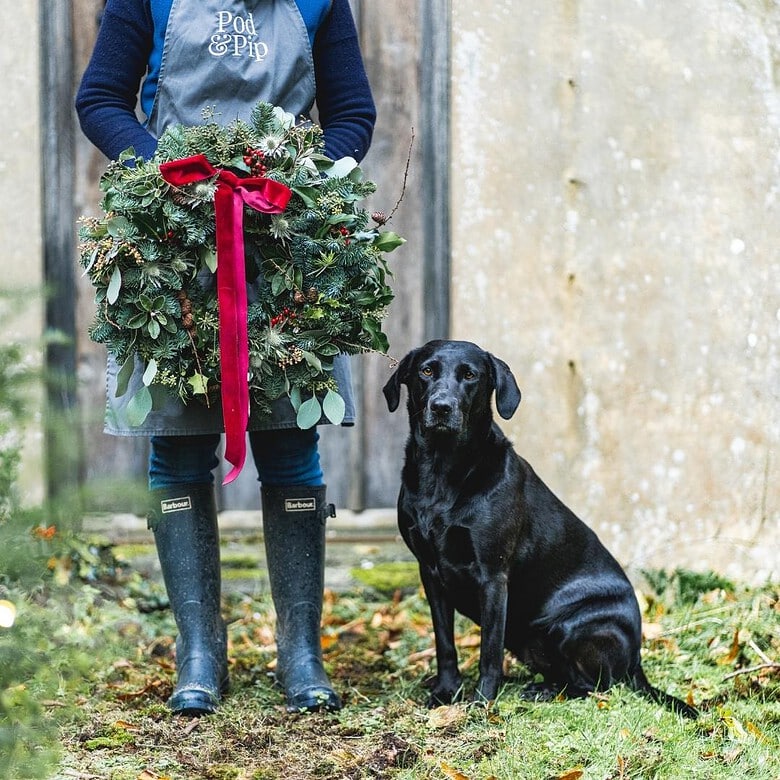 pod and pip wreath making workshop wiltshire