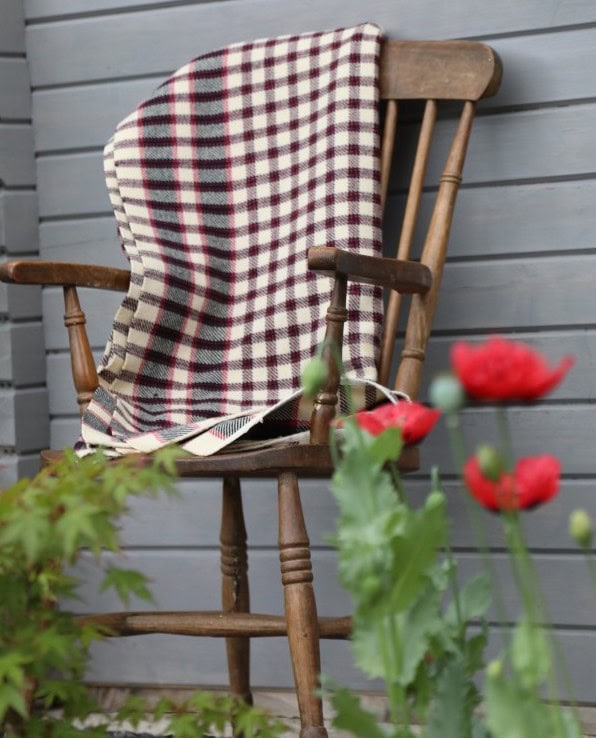 handwoven pembrokeshire welsh blanket