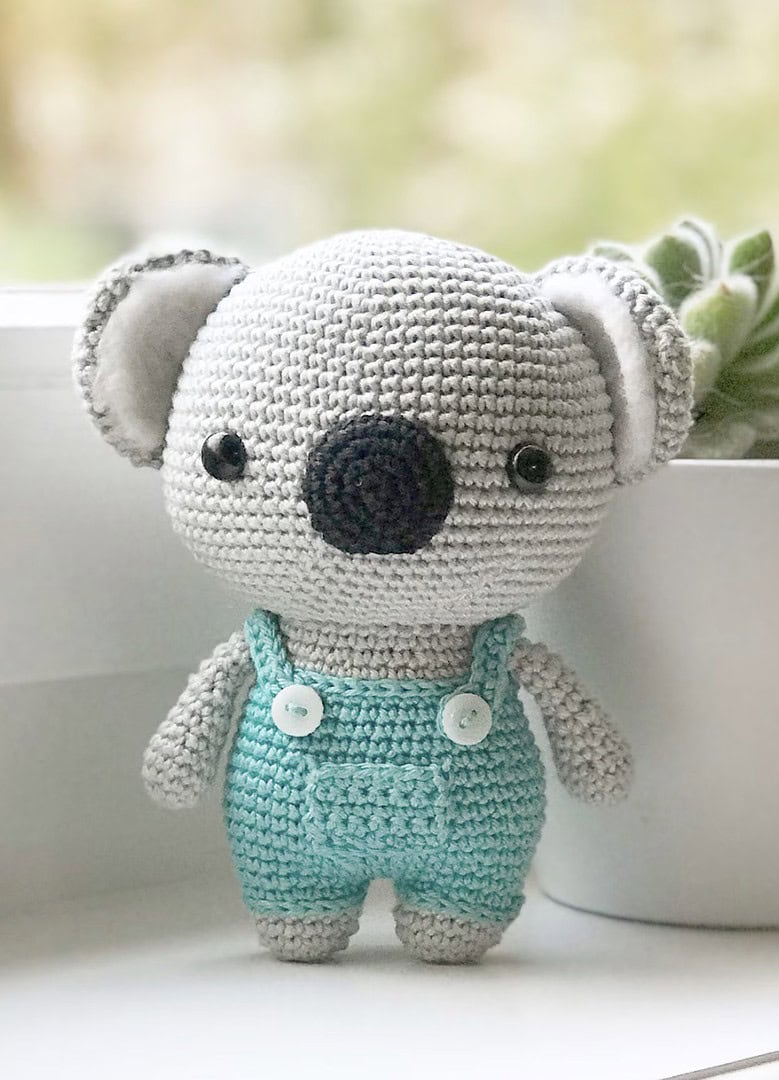 free crochet koala pattern
