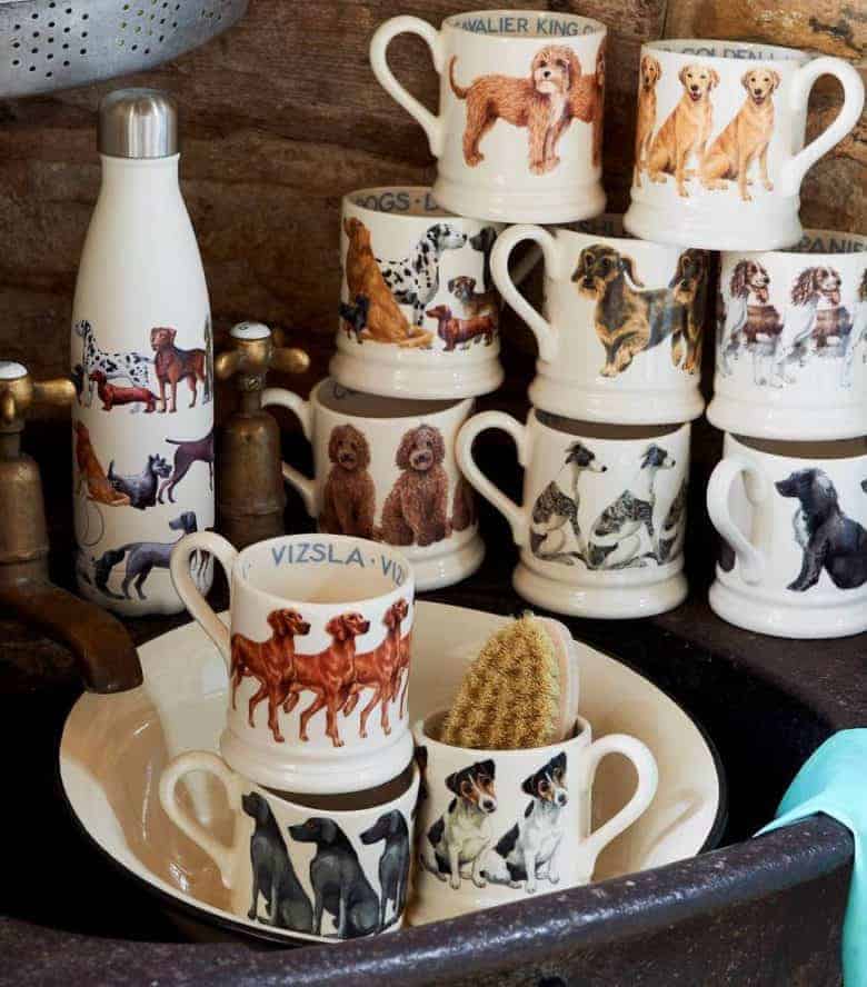 dogs and cats mugs by emma bridgewater perfect gift for pet lovers celebrating dog breeds #dogs #mug #dogbreeds #giftsfordoglovers