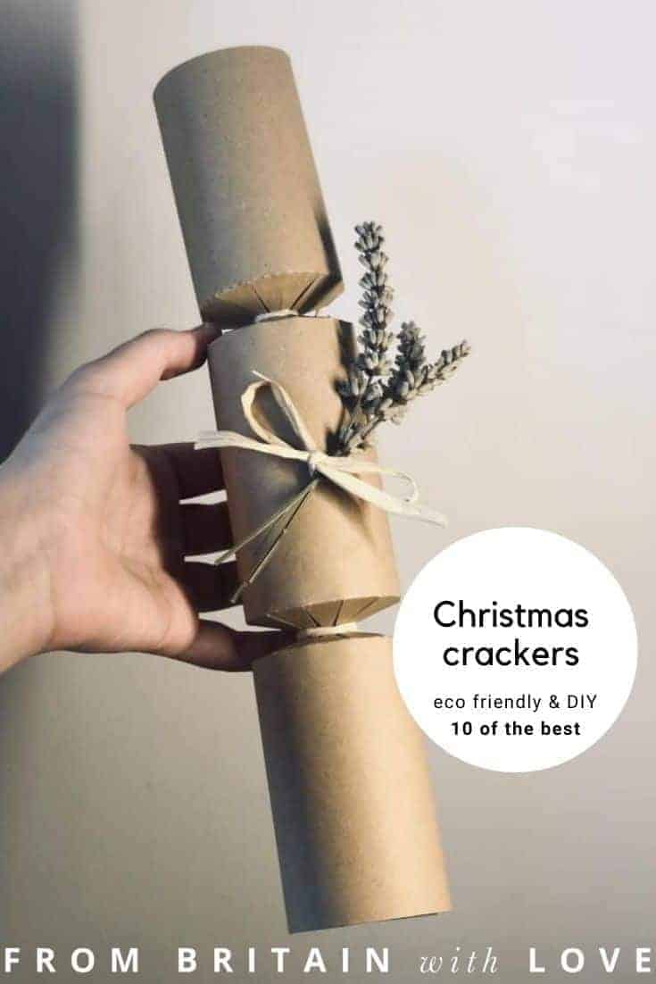 kraft brown paper diy christmas crackers kit for you to decorate and fill yourself #christmascrackers #diy #kit #kraft #eco