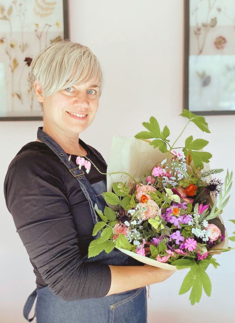 Henthorn Farm Flowers founder Kirsten Mackay