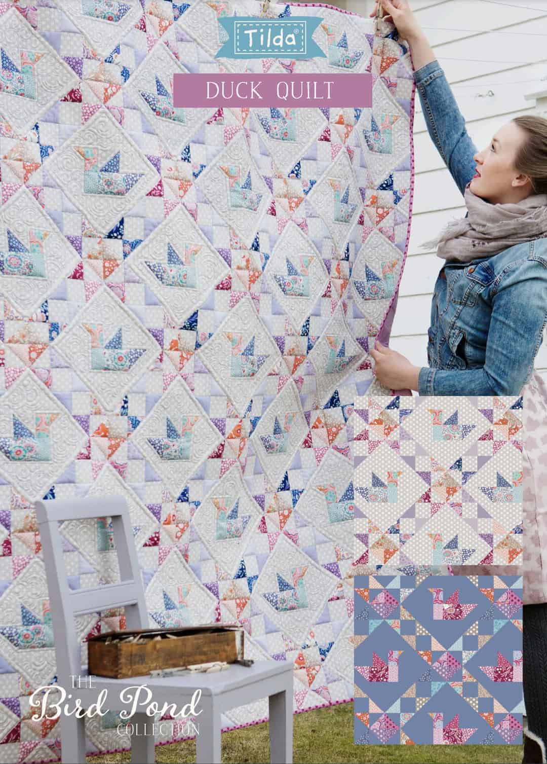 Patchwork quilt patterns - 10 free Tilda downloads - From Britain with Love