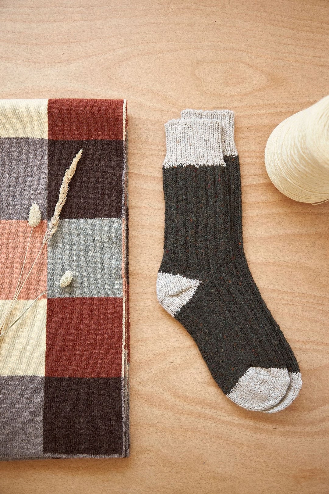 rove knitwear wool donegal socks made in britain sustainable and ethical