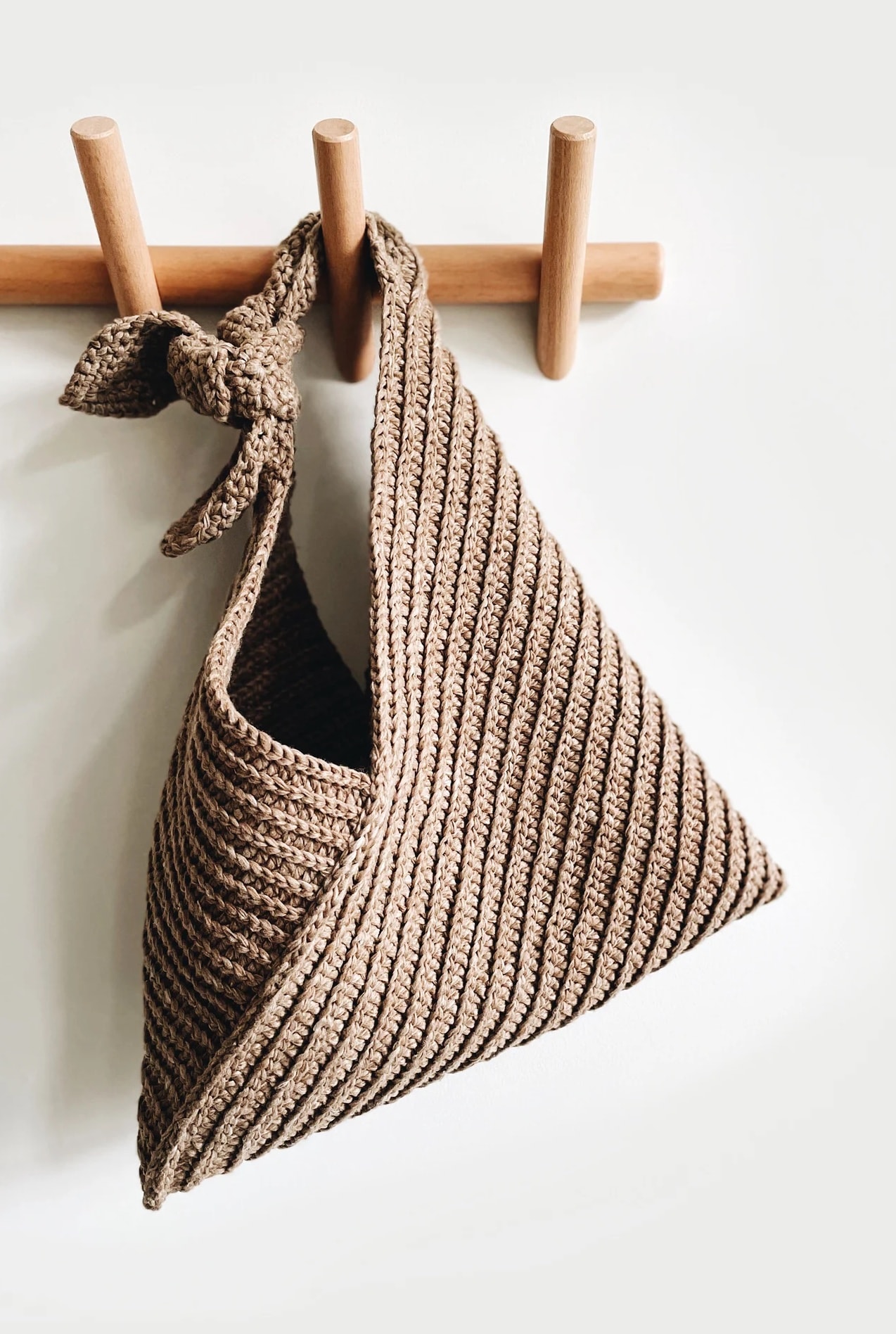 bento bag crochet pattern japanese knot style tote market bag from etsy