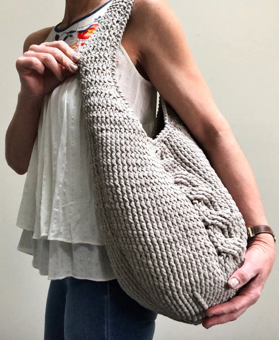 cable crochet bag pattern