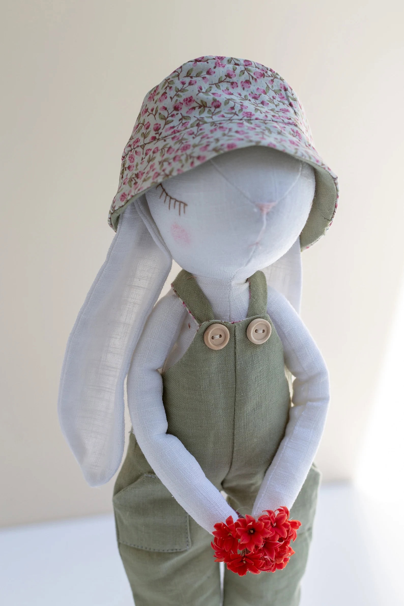 bunny rabbit doll sewing pattern