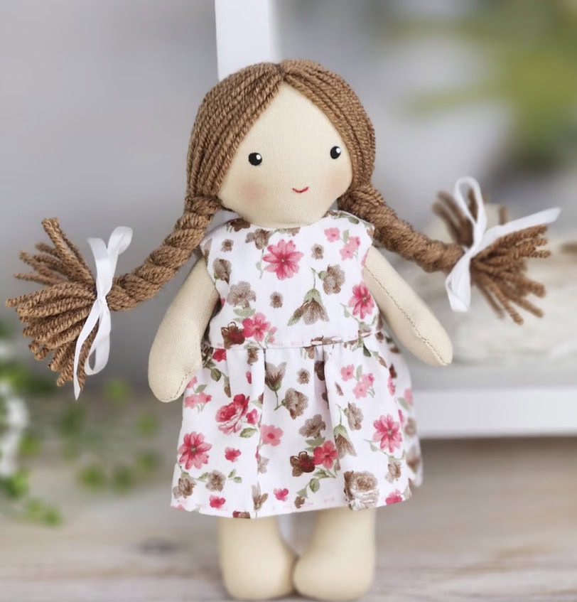 rag doll sewing pattern easy
