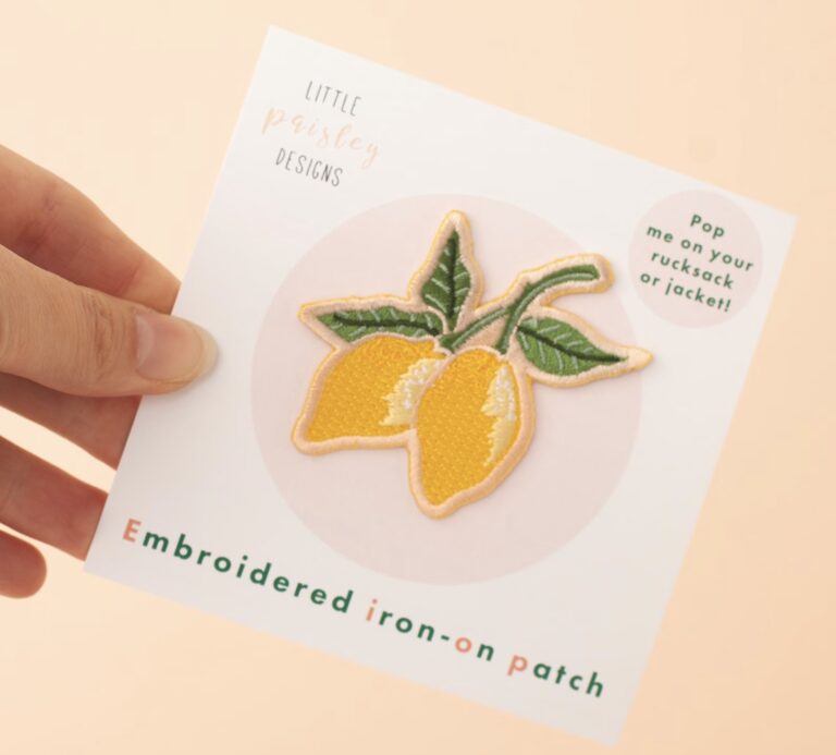 lemon embroidered patch 768x693