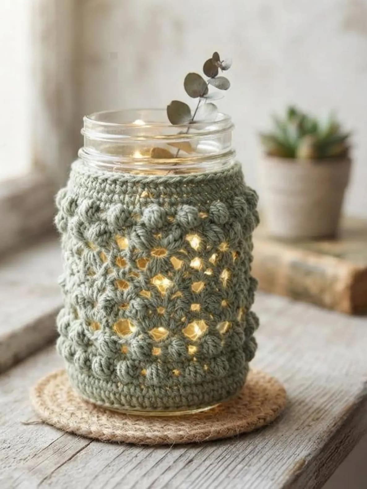 mason jar cosy