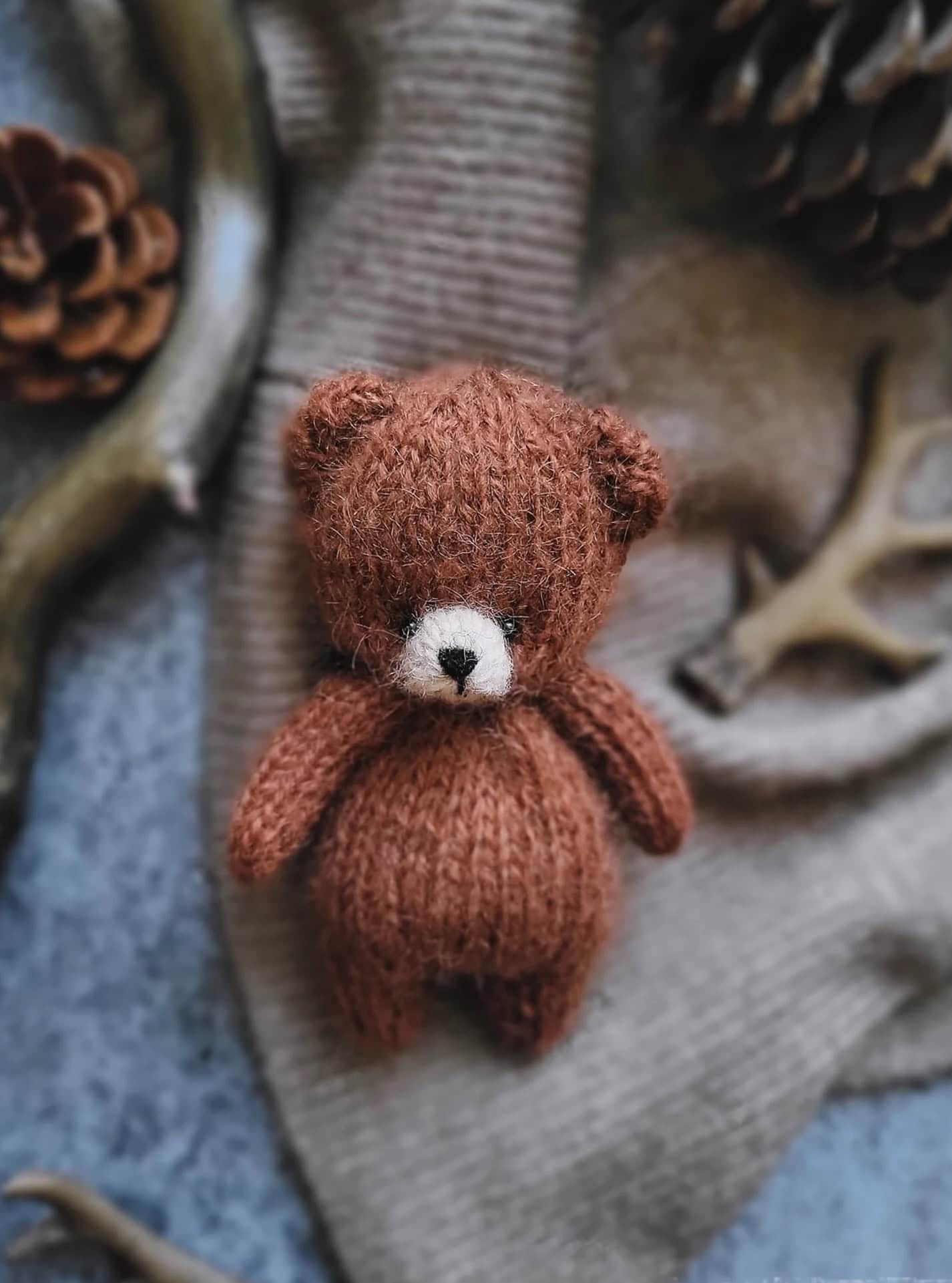 little teddy bear knitting pattern