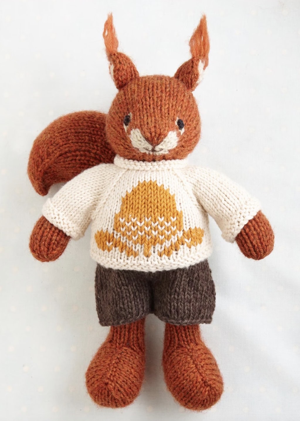 fox soft toy knitting pattern by mary janes tearoom