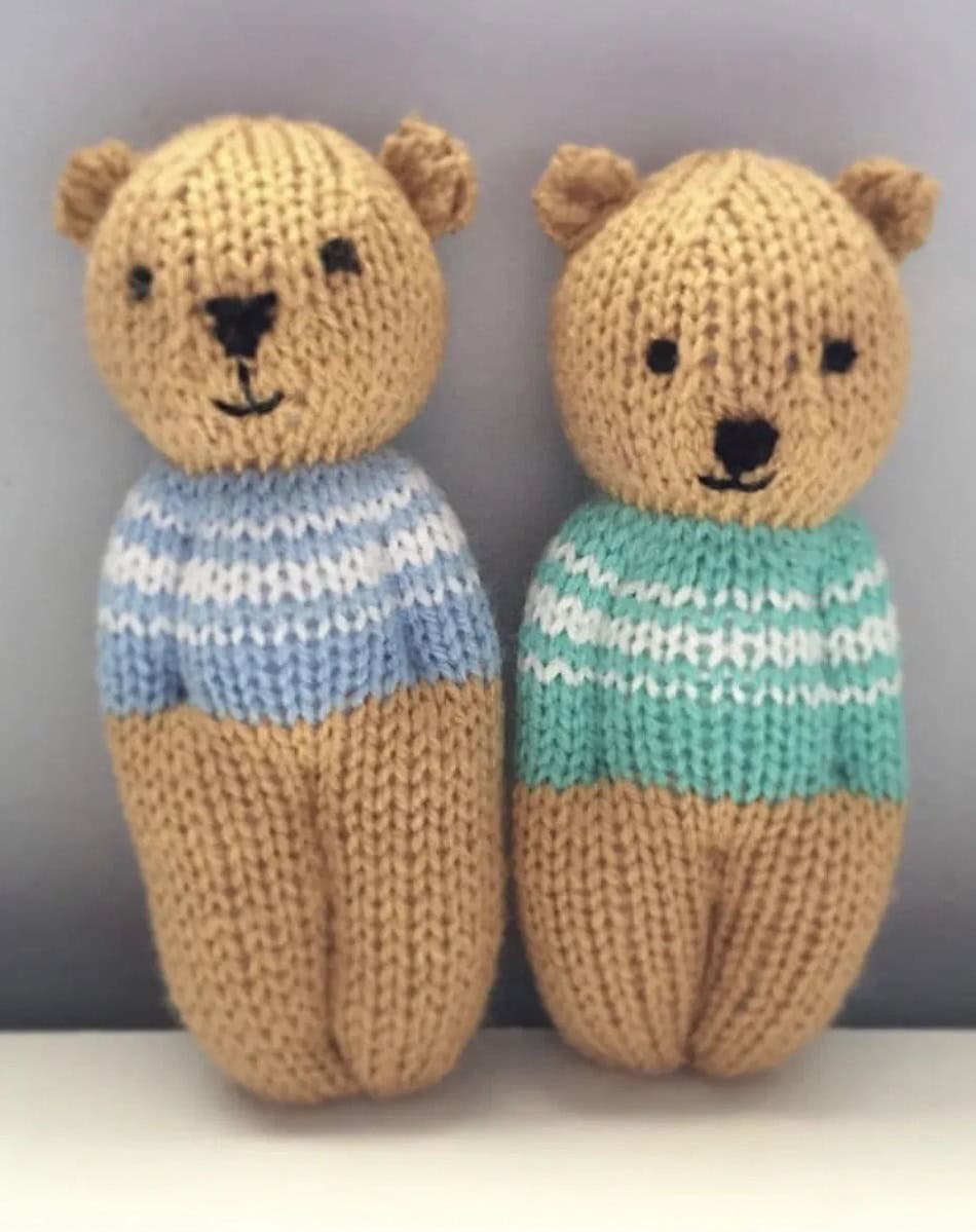 teddy bears free knitting pattern esther braithwaite