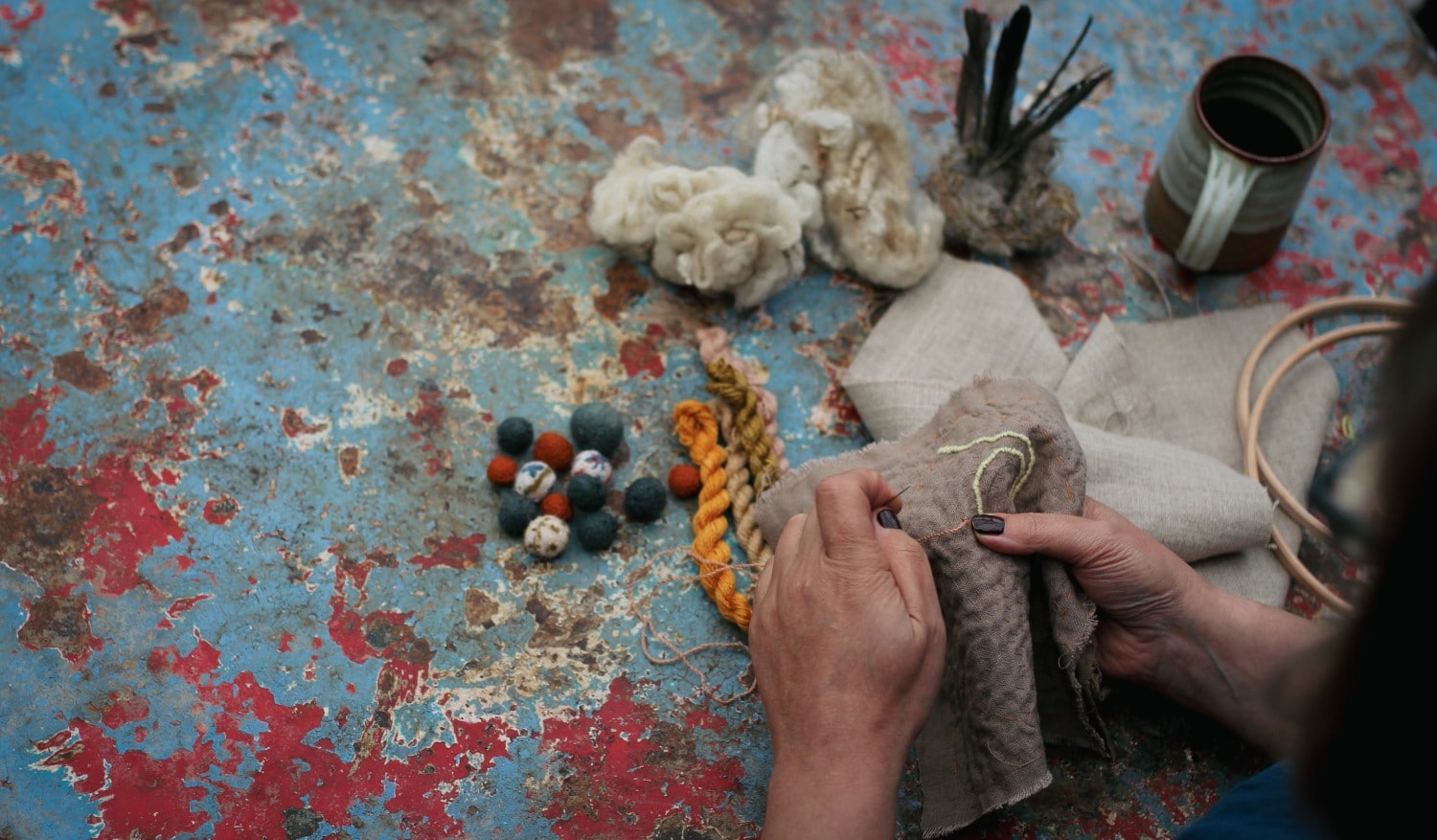 threaded embroidery course with jane lindsey snapdragon life