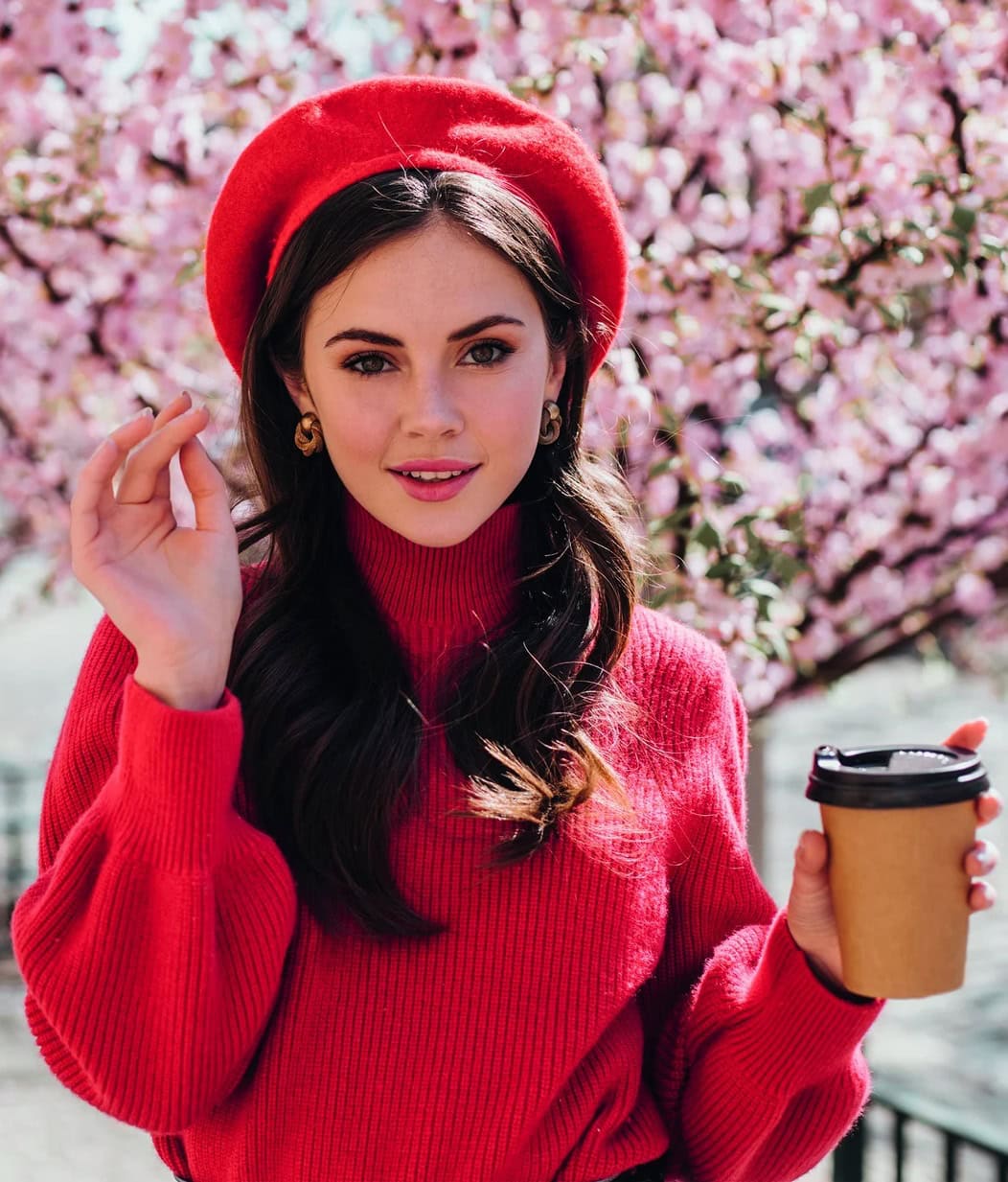 felt beret pattern sewing easy from etsy