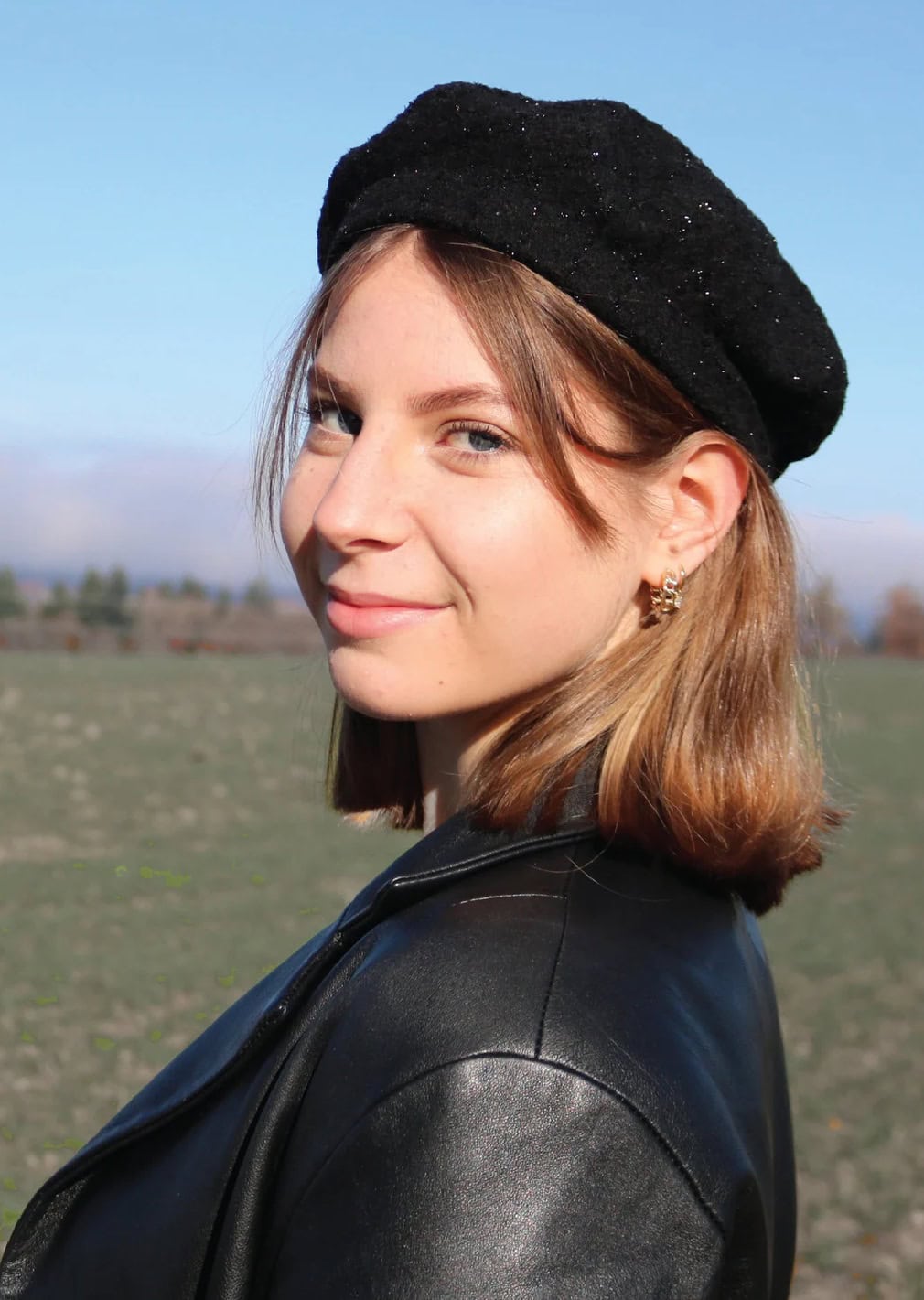 felt beret sewing pattern from etsy