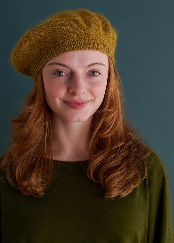 purl soho free knitted beret pattern