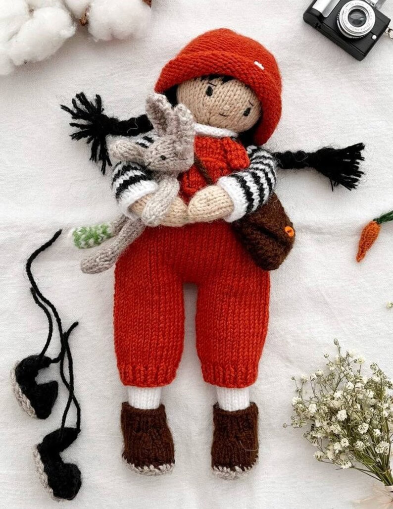 kaya knitted doll pattern